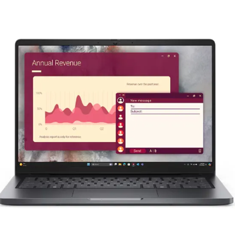 NotebookDell Pro Essential PV14250 de 14“ (intel i7-150U, 16GB Ram, 512GB SSD, Win11 Pro) 1