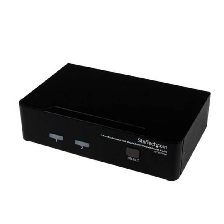 Switch 2 Puertos KVM DisplayPort USB 1