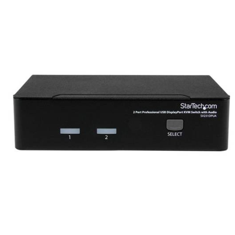 Switch 2 Puertos KVM DisplayPort USB 2