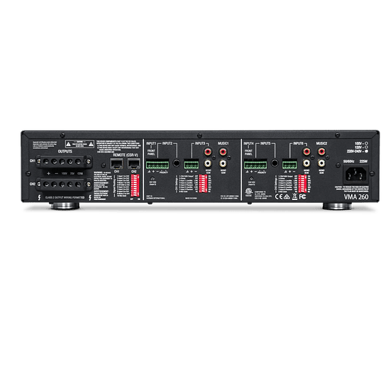 Mezcla / Amplificador JBL Pro Mixer 8 input