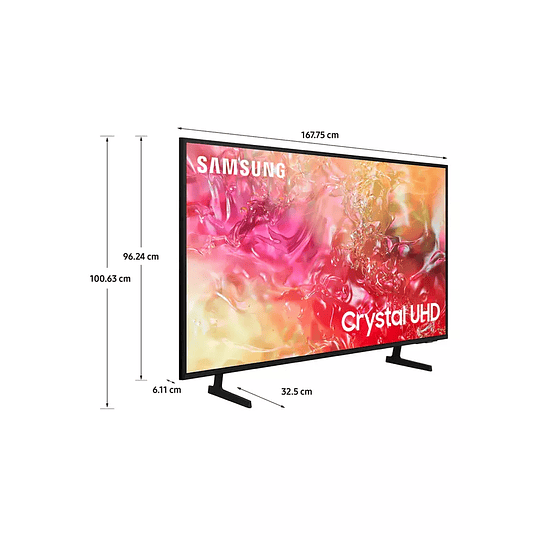 Smart TV  75“ Crystal UHD 4K DU7000 Wide