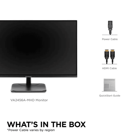 Monitor 24“ Viewsonic (1080p 120Hz  A-Sync, HDMI, DP, VGA)