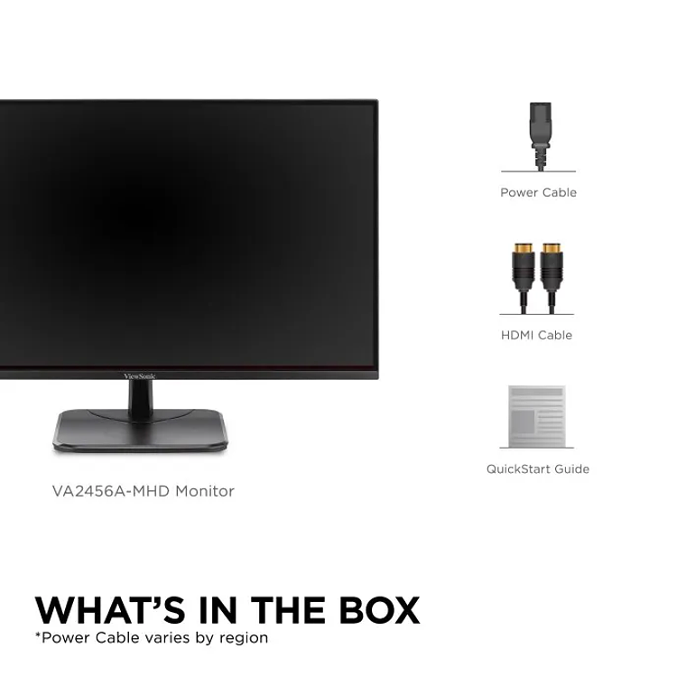 Monitor 24“ Viewsonic (1080p 120Hz  A-Sync, HDMI, DP, VGA) 6