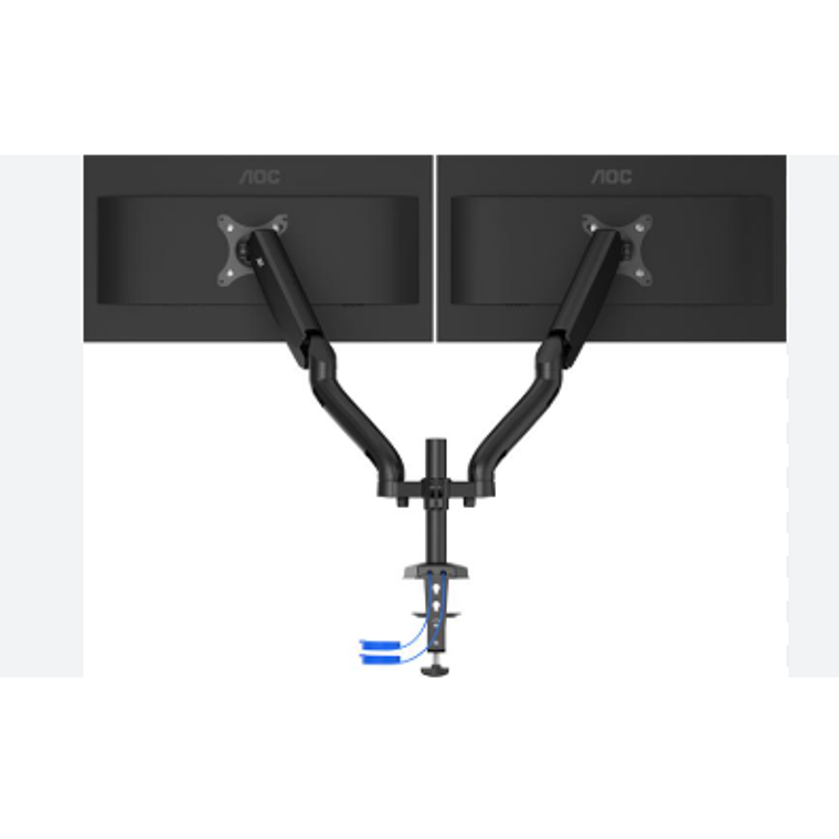Soporte Doble para Monitores AOC Hasta 32“ (Resorte de gas, Hasta 9 kg, Negro) 3