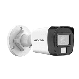 Cámara minibala fija con audio, luz e híbrido inteligente de 2 MP, Hikvision