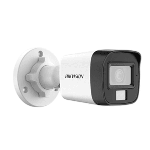 Cámara minibala fija con audio, luz e híbrido inteligente de 2 MP, Hikvision