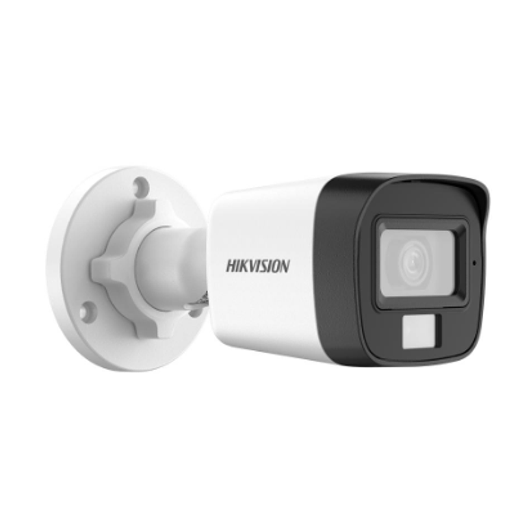 Cámara minibala fija con audio, luz e híbrido inteligente de 2 MP, Hikvision 1