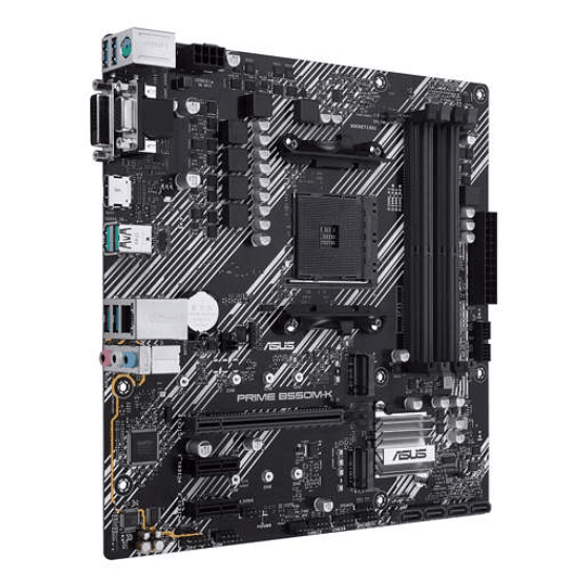 Placa Madre ASUS PRIME B550M-K, Socket AMD AM4, DDR4 HDMI DVI M.2 USB 3.2 Gen 2, Micro-ATX