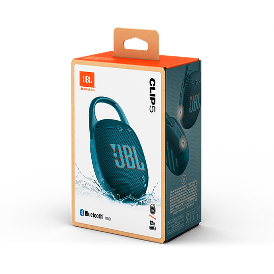 Parlante JBL Clip 5 (Inalámbrico - Azul)