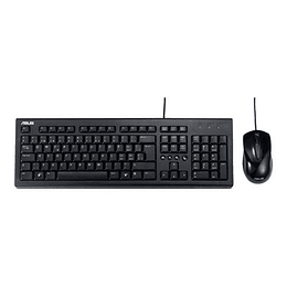 Kit Teclado + Mouse ASUS U2000 Negro