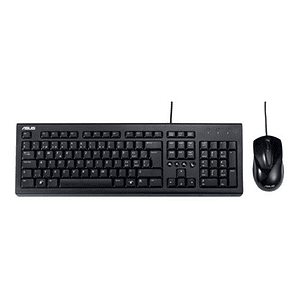 Kit Teclado + Mouse ASUS U2000 Negro