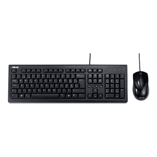 Kit Teclado + Mouse ASUS U2000 Negro