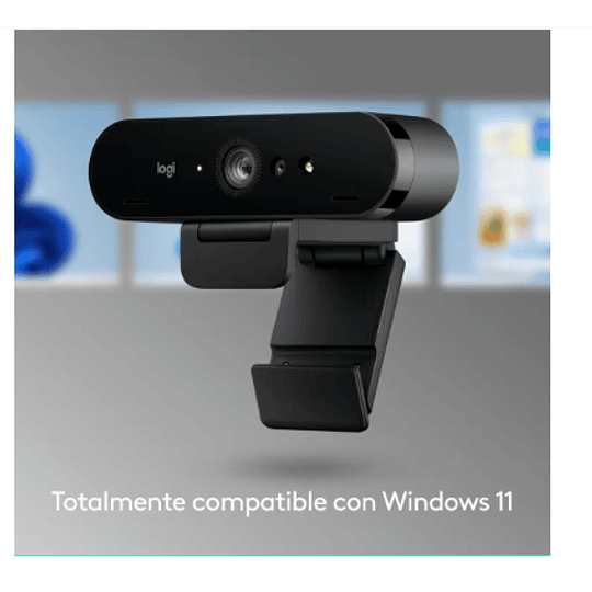 Cámara Video Conferencia Logitech Brio 4K Zoom digital: 5x Conect. USB-A o USB-C