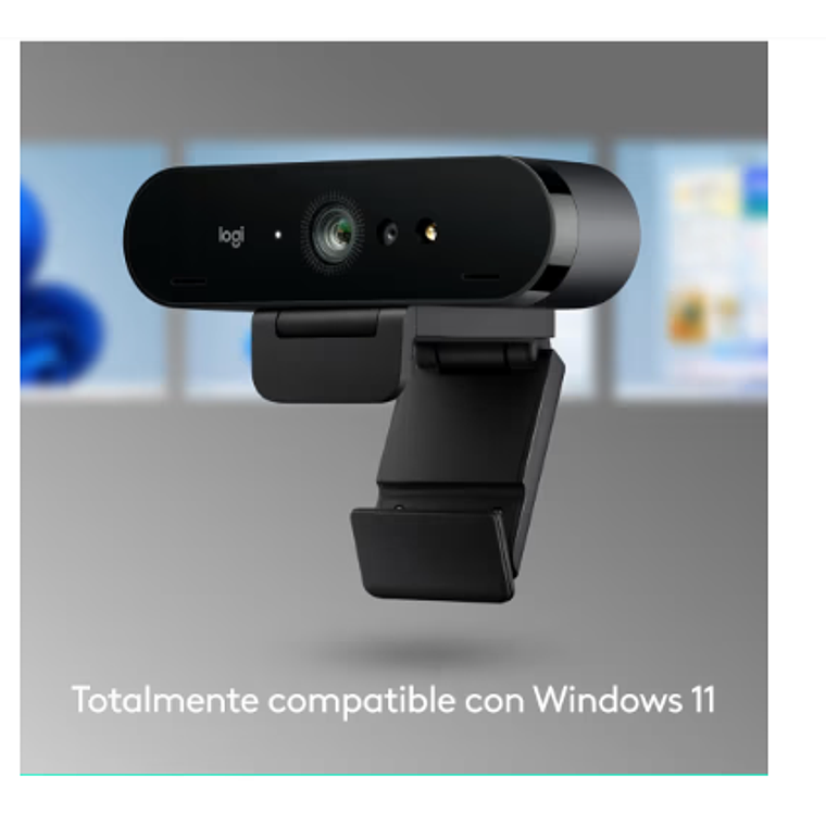 Cámara Video Conferencia Logitech Brio 4K Zoom digital: 5x Conect. USB-A o USB-C 3