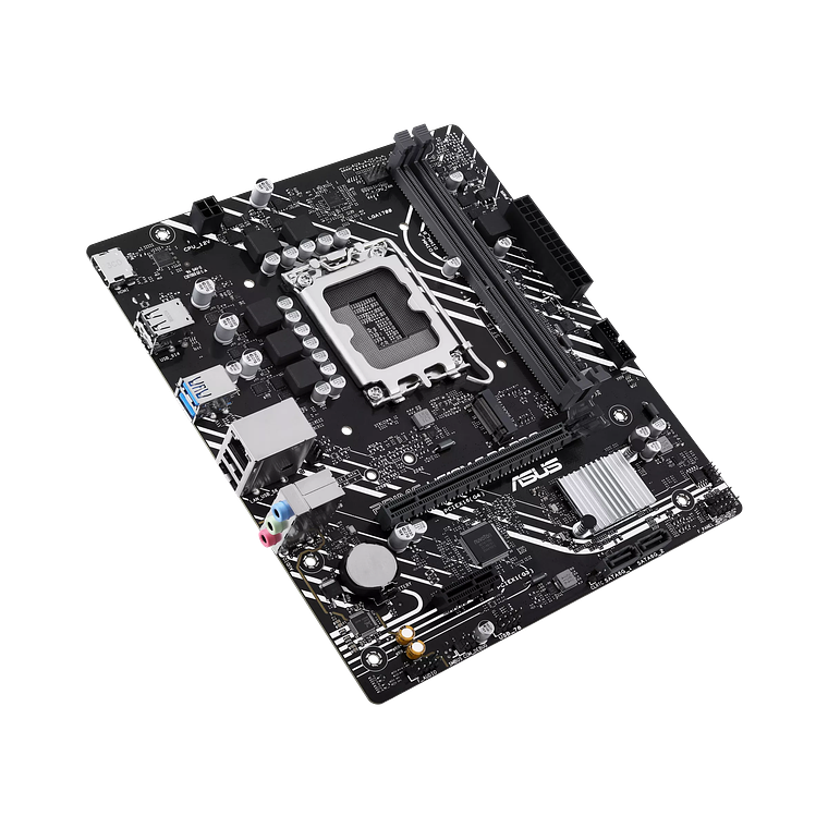 Placa Madre ASUS PRIME H610M-F D4 R2.0 (LGA 1700 Micro ATX, PCle 4.0 M.2 DDR4) 5