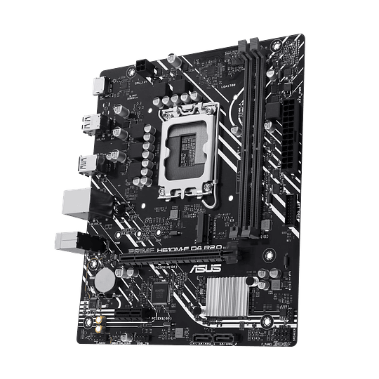 Placa Madre ASUS PRIME H610M-F D4 R2.0 (LGA 1700 Micro ATX, PCle 4.0 M.2 DDR4)
