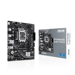Placa Madre ASUS PRIME H610M-F D4 R2.0 (LGA 1700 Micro ATX, PCle 4.0 M.2 DDR4)