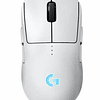 Mouse Gamer Inalámbrico Logitech G PRO 2 Blanco (Lightspeed, 32.000 DPI, Ultraligero)