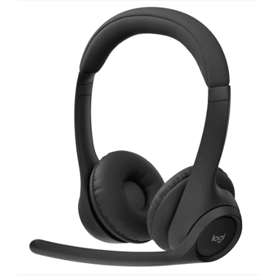 Audífonos inalámbricos Logitech Zone 300 (Bluetooth, Negro)