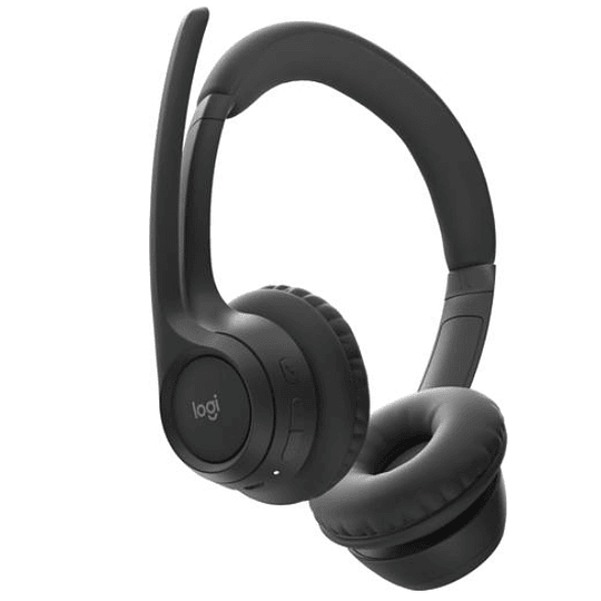 Audífonos inalámbricos Logitech Zone 300 (Bluetooth, Negro)