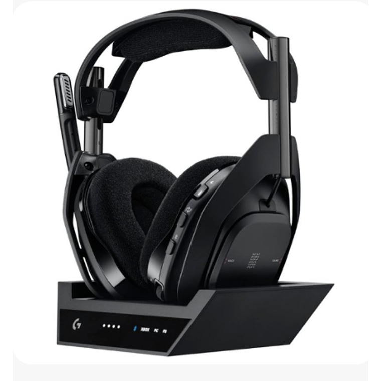 Audífonos inalámbricos Gamer Logitech ASTRO A50 X + Base Station (Lightspeed/Bluetooth, Playsync)  3