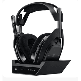 Audífonos inalámbricos Gamer Logitech ASTRO A50 X + Base Station (Lightspeed/Bluetooth, Playsync) 