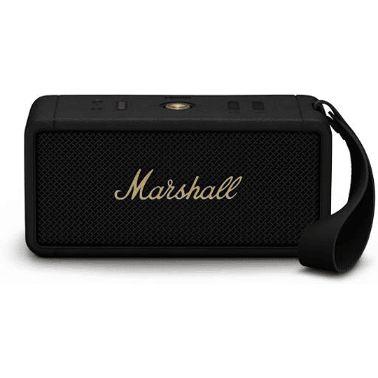 Parlante Middleton Marshall Black and Brass portatil bluetooth 
