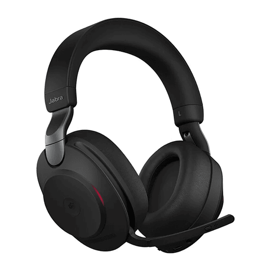 Audífonos Jabra Evolve2 85 con Noise-Cancelling (USB-C, Negro)