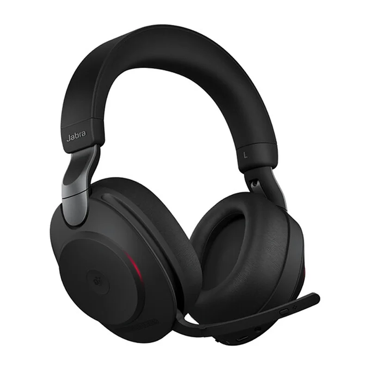Audífonos Jabra Evolve2 85 con Noise-Cancelling (USB-C, Negro) 1