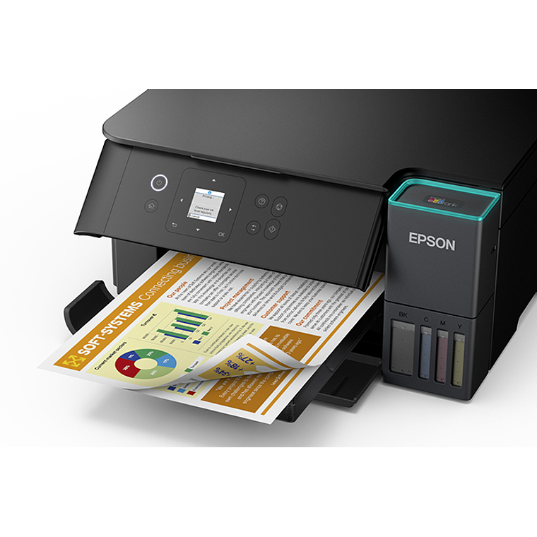 Impresora Multifuncional Epson EcoTank L4360 | Color Wi-Fi 11