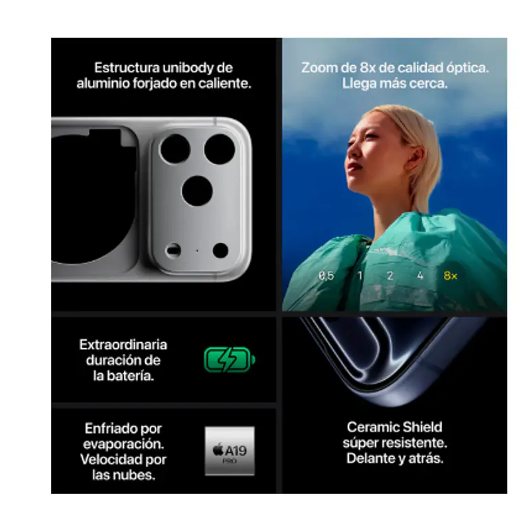 Apple iPhone 17 Pro Max 256GB Plata 5