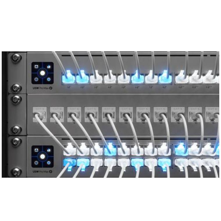 Patch cable Ubiquiti UACC-CABLE-Patch-EL-0.15M-W con Etherlighting y RJ45  4