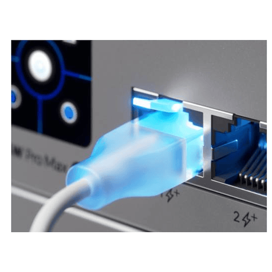 Patch cable Ubiquiti UACC-CABLE-Patch-EL-0.15M-W con Etherlighting y RJ45 