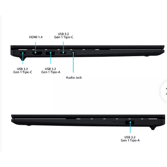 Notebook Asus de 14“ (Core Ultra 7 155H, 16GB Ram, 1TB SSD, MacOS) 