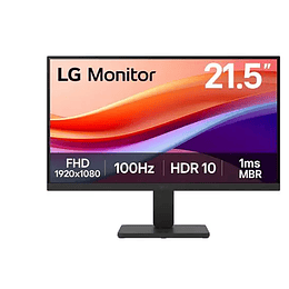 Monitor LG de 21.5“ Full HD, VA, 100Hz, 5ms, HDR 10, VGA, HDMI
