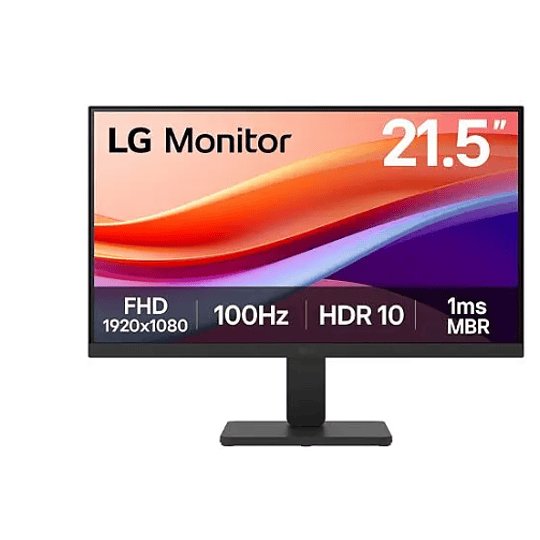 Monitor LG de 21.5“ Full HD, VA, 100Hz, 5ms, HDR 10, VGA, HDMI