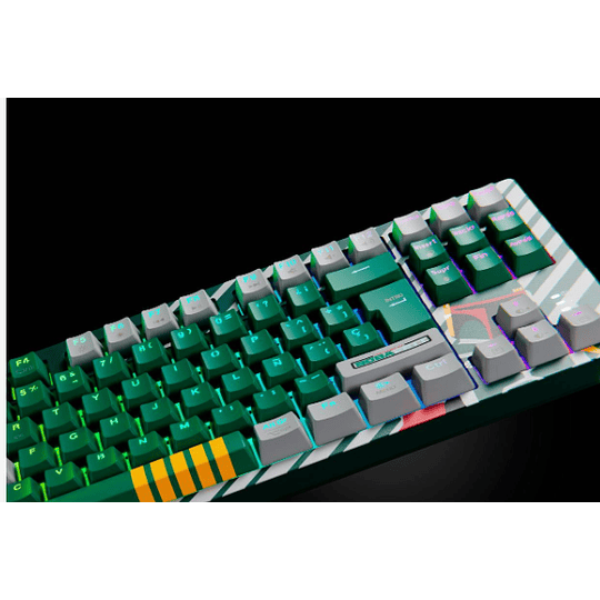 Teclado Inalámbrico Primus Gaming, 2.4 GHz, Bluetooth, USB 2.0