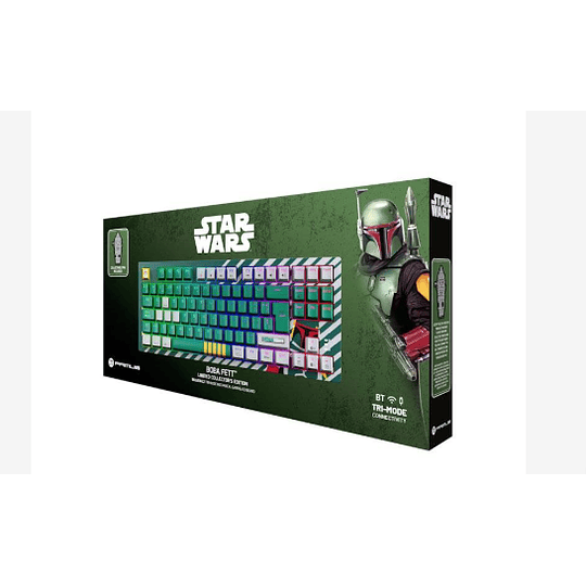 Teclado Inalámbrico Primus Gaming, 2.4 GHz, Bluetooth, USB 2.0