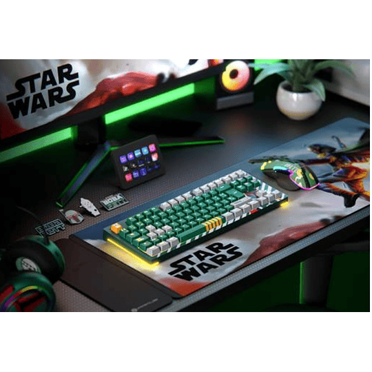 Teclado Inalámbrico Primus Gaming, 2.4 GHz, Bluetooth, USB 2.0