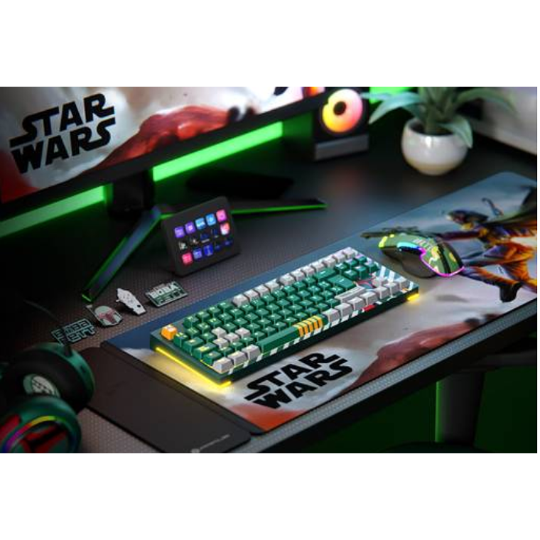 Teclado Inalámbrico Primus Gaming, 2.4 GHz, Bluetooth, USB 2.0 4