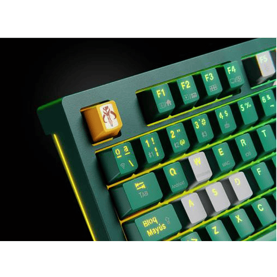 Teclado Inalámbrico Primus Gaming, 2.4 GHz, Bluetooth, USB 2.0