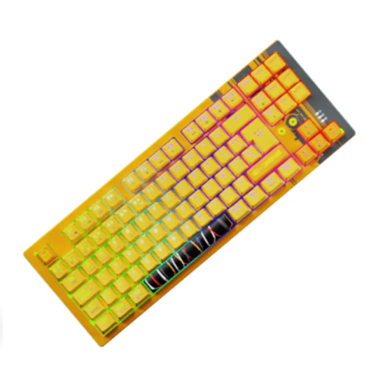 Teclado Inalámbrico Primus Gaming, 2.4 GHz, Bluetooth, USB 2.0