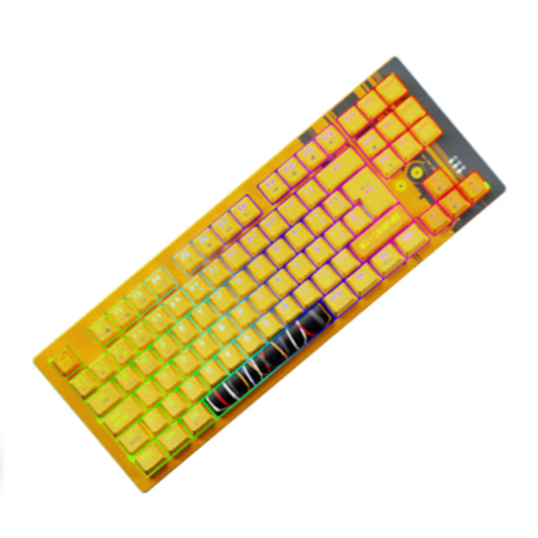 Teclado Inalámbrico Primus Gaming, 2.4 GHz, Bluetooth, USB 2.0 1