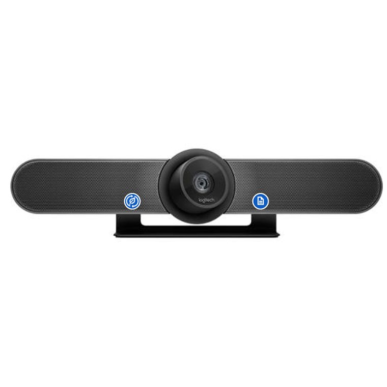 Cámara de video conferencias Logitech MeetUp, 4K Ultra HD, Bluetooth  1