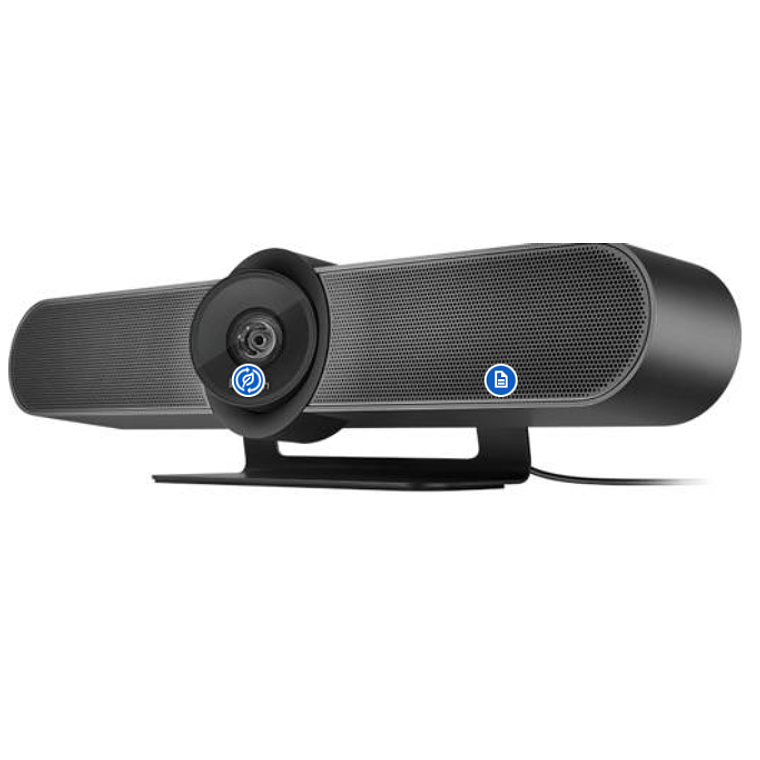 Cámara de video conferencias Logitech MeetUp, 4K Ultra HD, Bluetooth  6