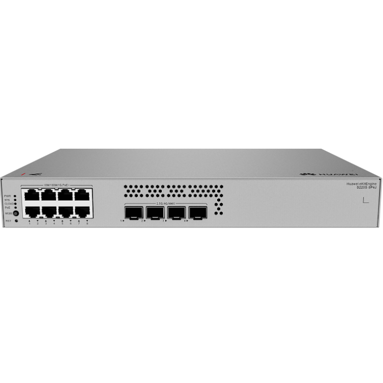 Switch8 Puertos Huawei eKit S220S-8P4J Gestionado L2 Gris 1