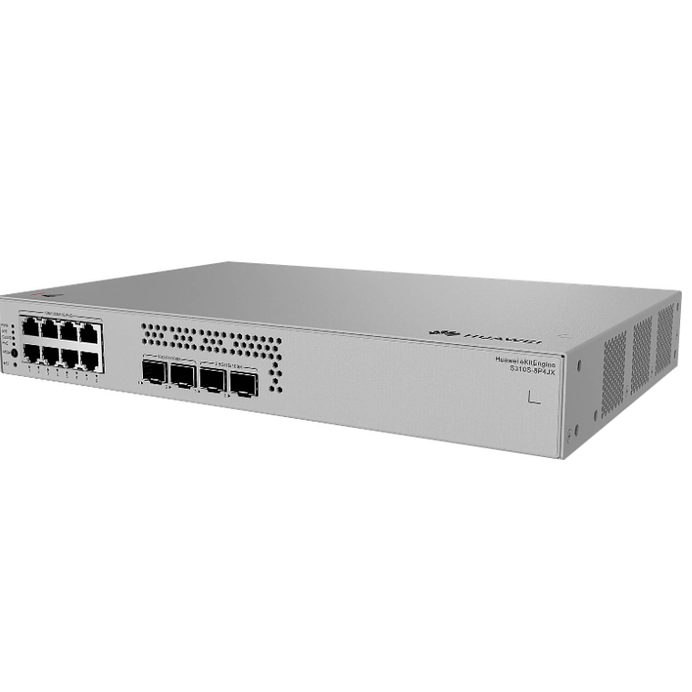 Switch 8 Puertos Huawei eKit S310S-8P4JX Gestionado L2+ 8 Puertos PoE+ + 4 SFP/SFP+ 10G 66 Gbps 1U Gris 3