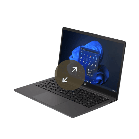 Notebook HP 245 G10 de 14“( Ryzen 3-7330U, 8GB Ram, 256GB SSD, Win11 Home)