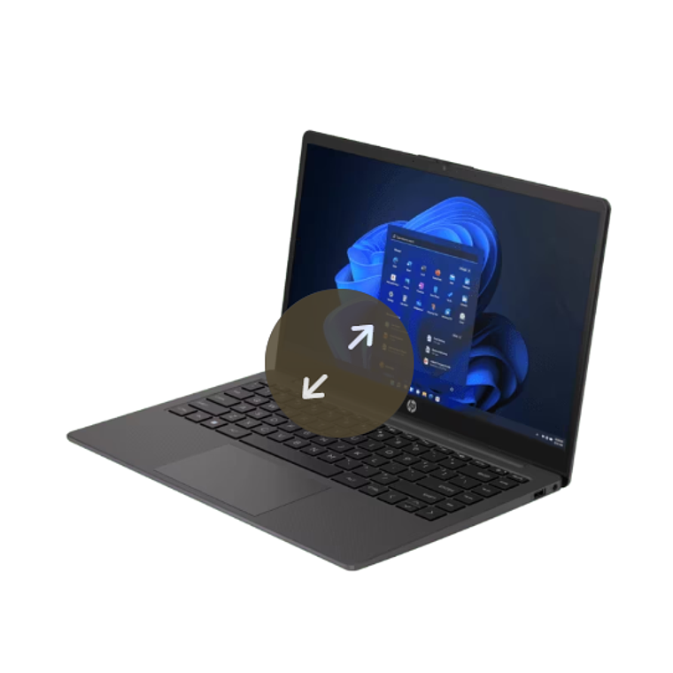 Notebook HP 245 G10 de 14“( Ryzen 3-7330U, 8GB Ram, 256GB SSD, Win11 Home) 1