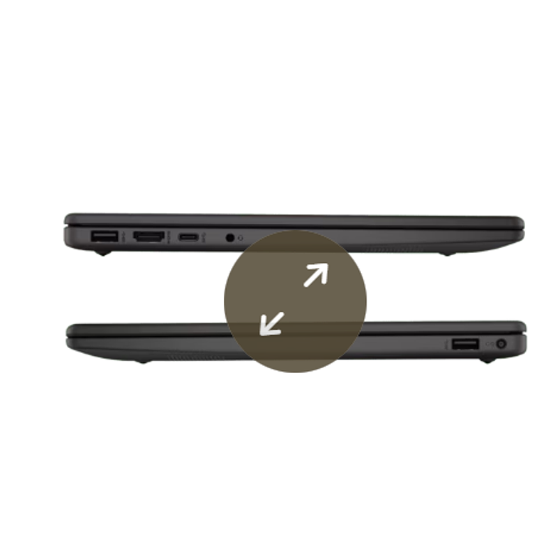 Notebook HP 245 G10 de 14“ (Ryzen 3-7330U, 8GB Ram, 512GB SSD, Win11 Home)  4